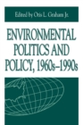 Image for Environmental Politics and Policy, 1960s-1990s