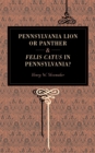 Image for Pennsylvania Lion or Panther &amp; Felis Catus in Pennsylvania?