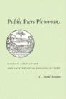 Image for Public Piers Plowman  : modern scholarship and late medieval English culture