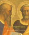 Image for Italian paintings, 1250-1450, in the John G. Johnson Collection and the Philadelphia Museum of Art
