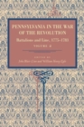 Image for Pennsylvania in the War of the Revolution : Battalions and Line, 1775-1783, Vol. 2