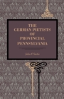 Image for The German Pietists of Provincial Pennsylvania