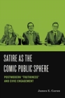 Image for Satire as the comic public sphere  : postmodern &#39;truthiness&#39; and civic engagement