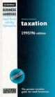 Image for Nat West Taxation 1995/96 : Business Handbooks