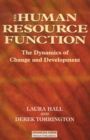 Image for The human resource function  : the dynamics of change and development