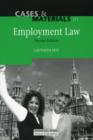 Image for Cases and materials in employment law