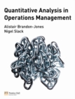 Image for Quantitative Analysis in Operations Management