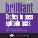 Image for Brilliant Tactics to Pass Aptitude Tests