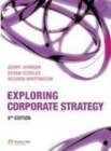 Image for Exploring corporate strategy.