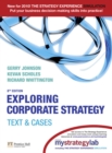 Image for Exploring corporate strategy  : text & cases