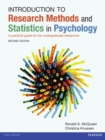 Image for Introduction to research methods and statistics in psychology  : a practical guide for the undergraduate researcher