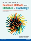 Image for Introduction to research methods and statistics in psychology: a practical guide for the undergraduate researcher