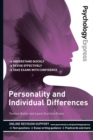 Image for Personality and individual differences