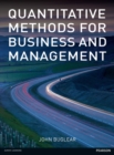 Image for Quantitative Methods for Business and Management