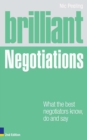 Image for Brilliant Negotiations: What Brilliant Negotiators Know, Do and Say