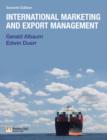 Image for International marketing and export management