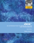 Image for Java An Introduction to Problem Solving &amp; Programming