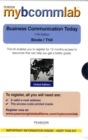 Image for Access Card for Business Communication Today
