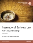 Image for International business law: text, cases, and readings