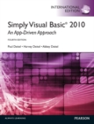 Image for Simply Visual Basic 2010: An App-Driven Approach
