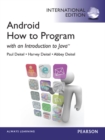 Image for Android: How to Program :International Edition