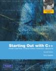 Image for Starting out with C++: from control structures through objects