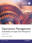 Image for Operations management  : sustainability and supply chain management