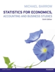 Image for Statistics for Economics, Accounting and Business Studies with MyMathLab Global Access Card
