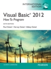 Image for Visual Basic 2012 How to Program