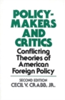Image for Policy Makers and Critics