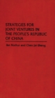 Image for Strategies for Joint Ventures in the People&#39;s Republic of China