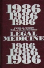 Image for Legal Medicine 1986