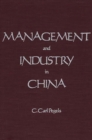 Image for Management and Industry in China