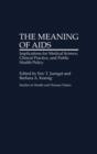 Image for The Meaning of AIDS : Implications for Medical Science, Clinical Practice, and Public Health Policy