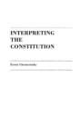 Image for Interpreting the Constitution