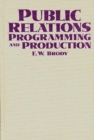 Image for Public Relations Programming and Production