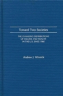 Image for Toward Two Societies : The Changing Distributions of Income and Wealth in the U.S. Since 1960