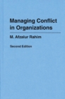 Image for Managing Conflict in Organizations, 2nd Edition