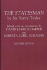 Image for The Statesman : by Sir Henry Taylor, 2nd Edition