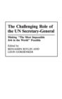 Image for The Challenging Role of the UN Secretary-General
