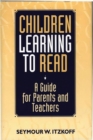 Image for Children Learning to Read