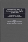 Image for Implementing the UN Convention on the Rights of the Child  : a standard of living adequate for development