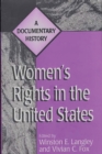 Image for Women&#39;s rights in the United States  : a documentary history