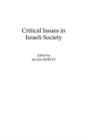 Image for Critical Issues in Israeli Society
