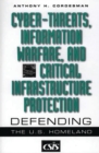 Image for Cyber-threats, Information Warfare, and Critical Infrastructure Protection : Defending the U.S. Homeland