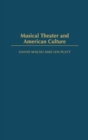 Image for Musical theater and American culture