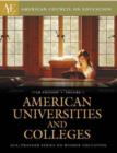 Image for American Universities and Colleges [Two Volumes] [2 volumes]