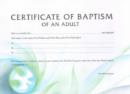 Image for Adult Baptism Cert. Ba3 Pk 10