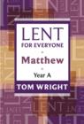 Image for Lent for Everyone : Matthew Year A