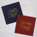 Image for SPCK Charity Christmas Cards, Pack of 10, 2 Designs : Gold Text